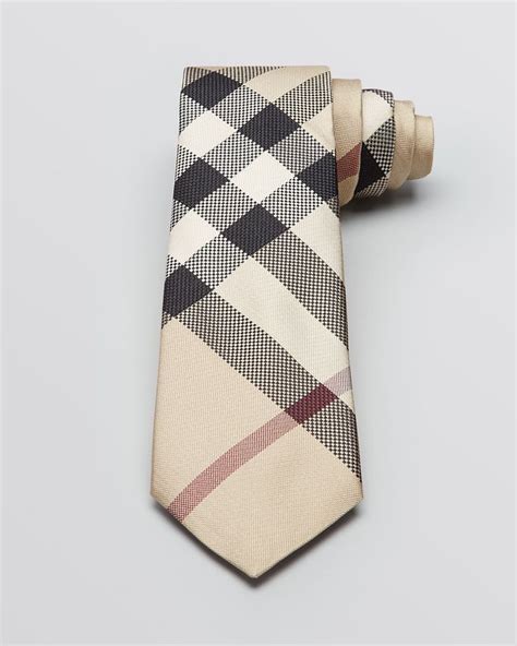 black and white burberry tie|Burberry classic tie.